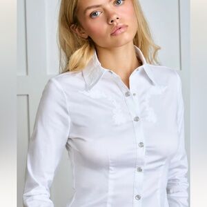 Dairy Boy Tailored Pearl Snap Top